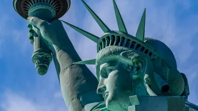 Statue of Liberty close-up